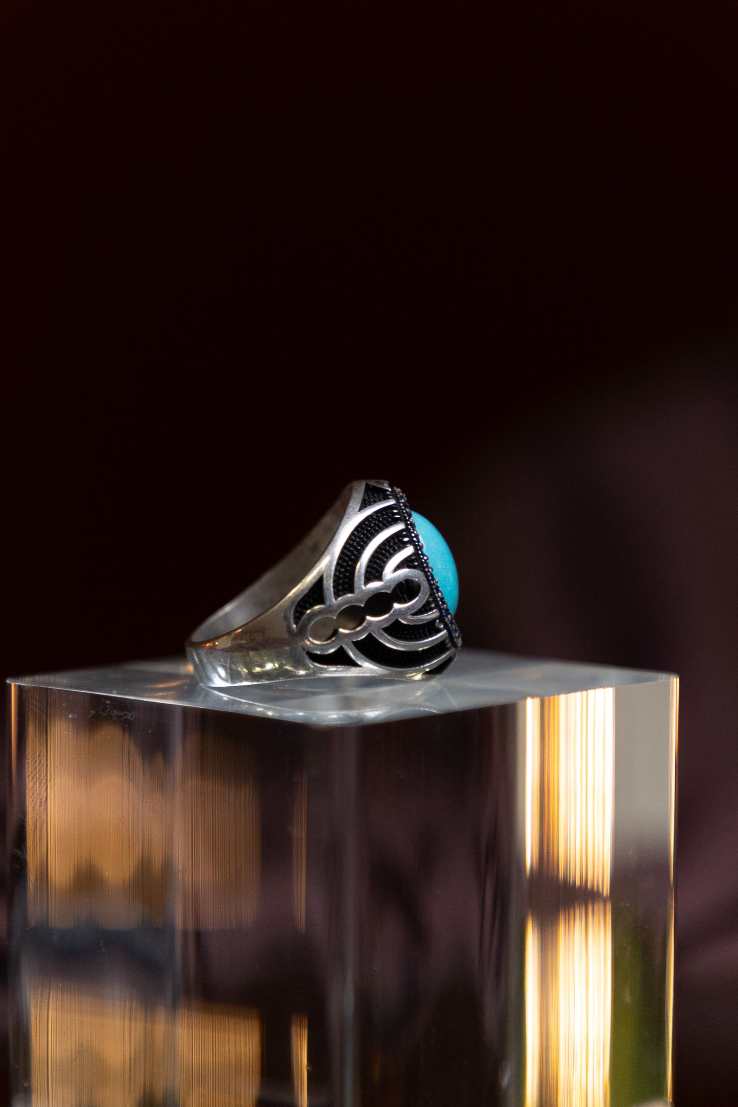 Kermani Turquoise Silver Ring