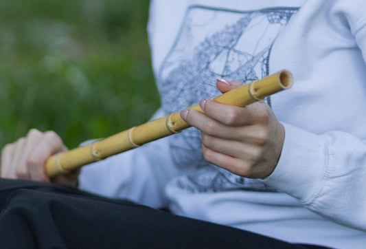 Handmade oriental bamboo Nay flute