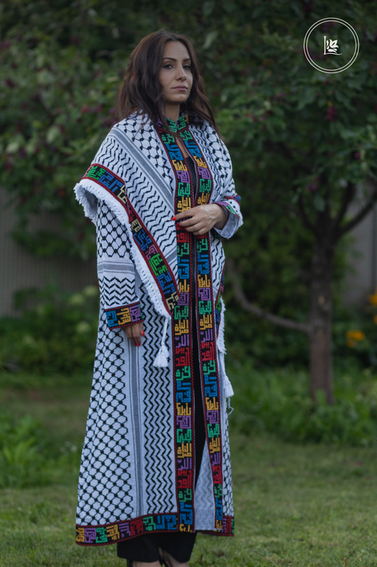Cities Kufiya Abaya & Cities Tatreez Kufiya