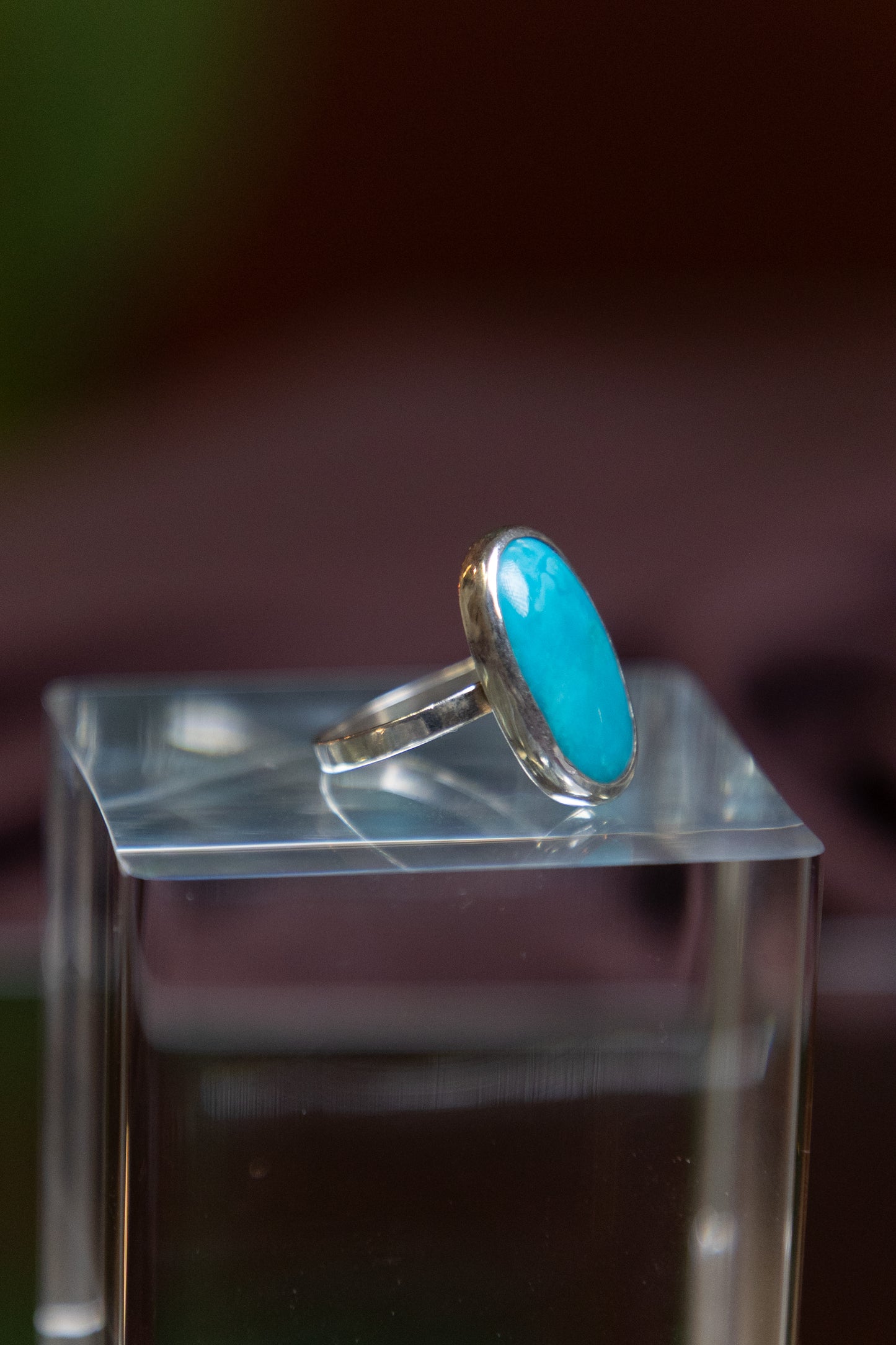 Kermani Turquoise Silver Ring