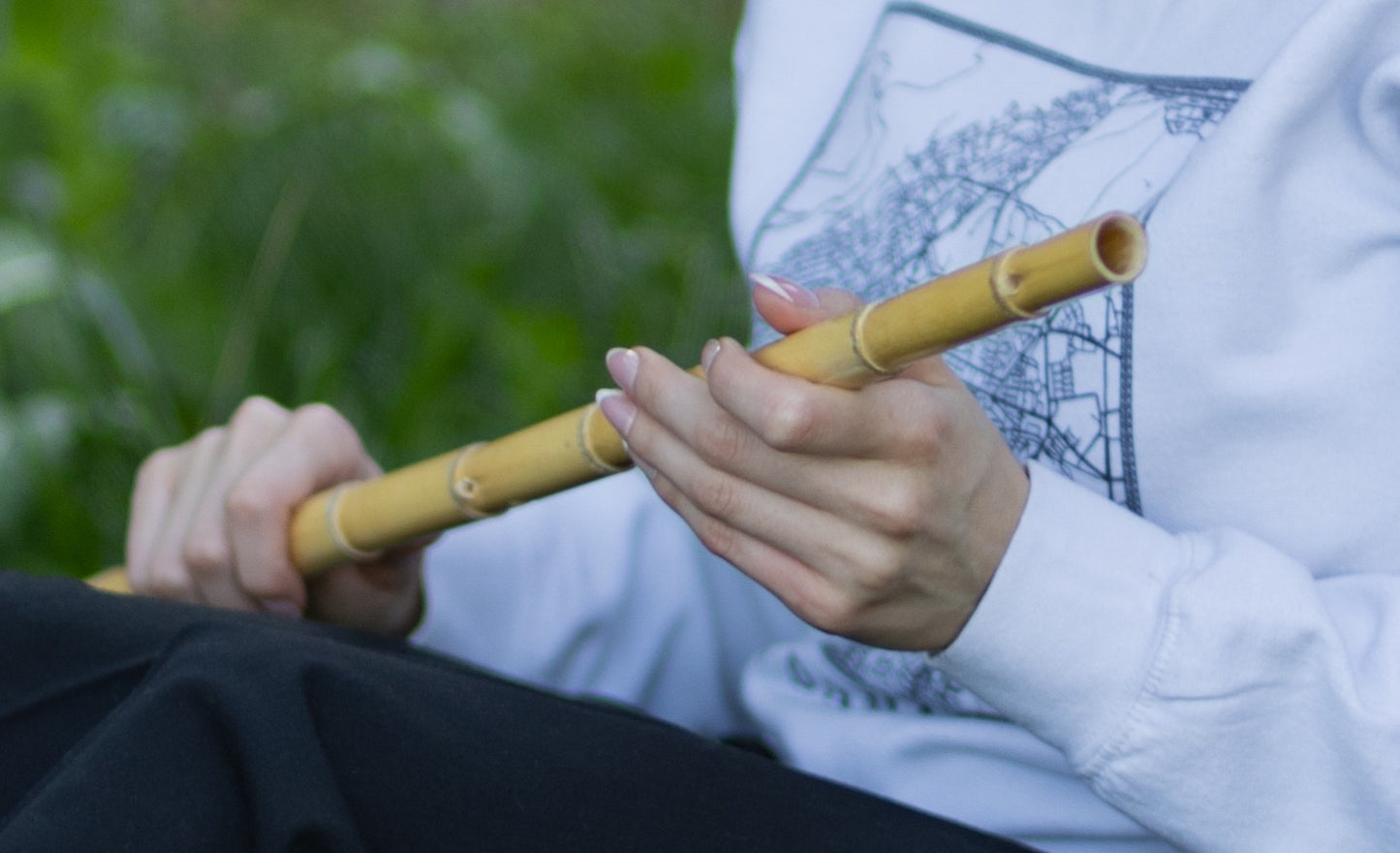 Handmade oriental bamboo Nay flute