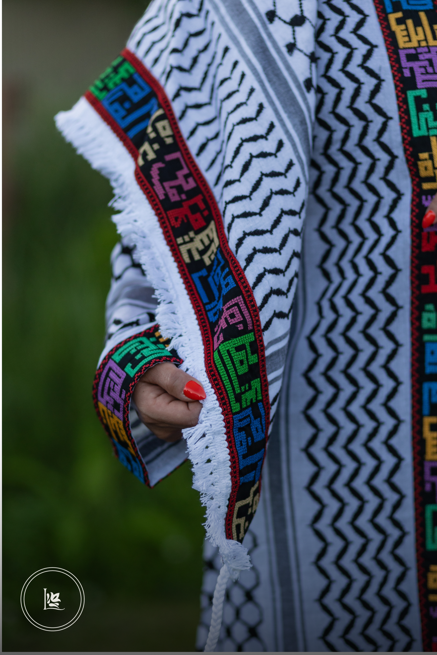 Cities Kufiya Abaya & Cities Tatreez Kufiya